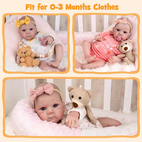 Hand-painted features on Aori Reborn Baby Doll enhance realism