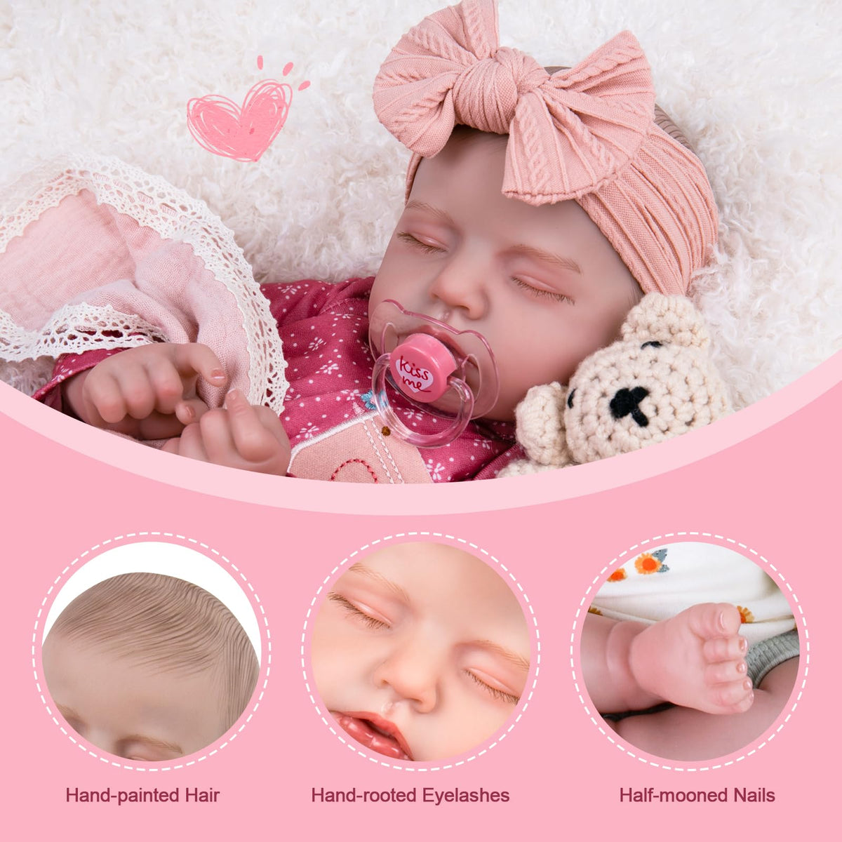 Aori Reborn doll with poseable limbs for easy styling and play