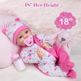Aori weighted body provides a comforting, cuddly feel during hugs.