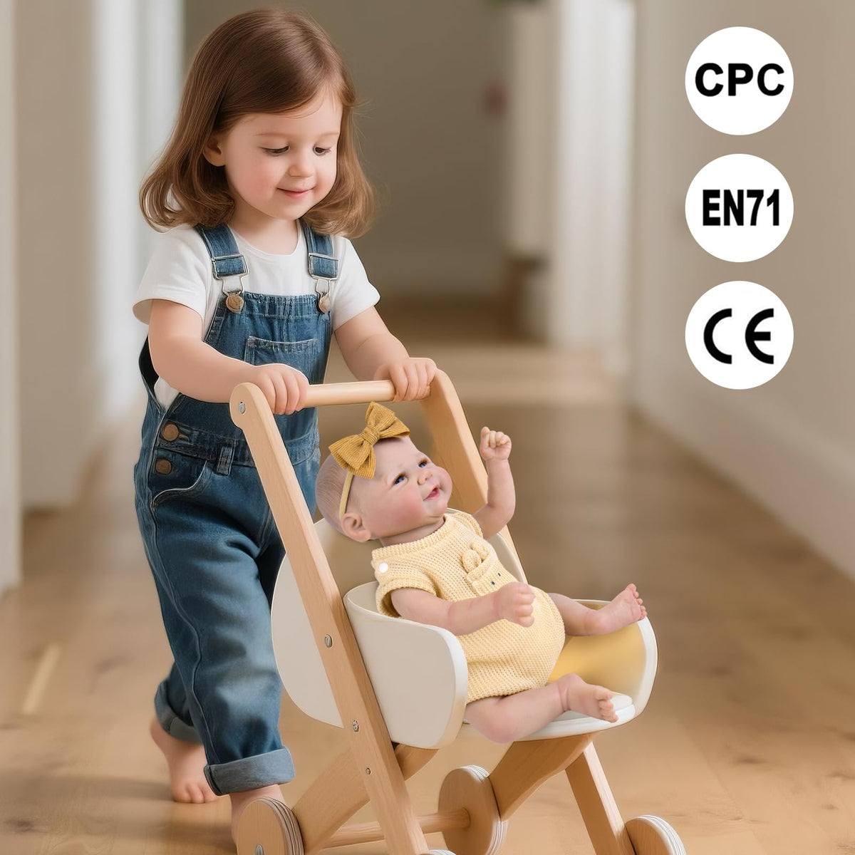 Aori reborn doll flexible limbs for imaginative, poseable play.