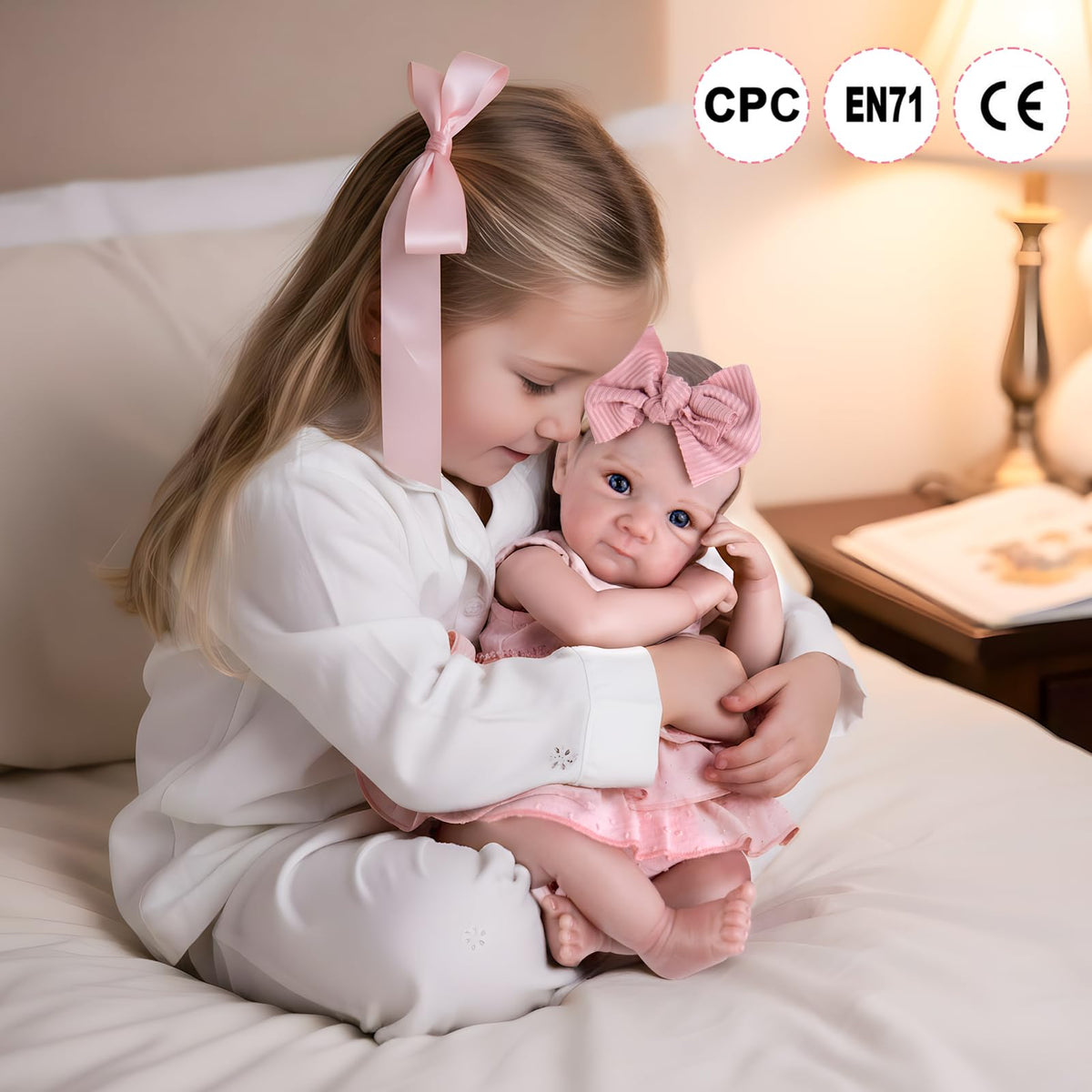Aori Reborn doll weighted body adds a comforting real-in-hand feel