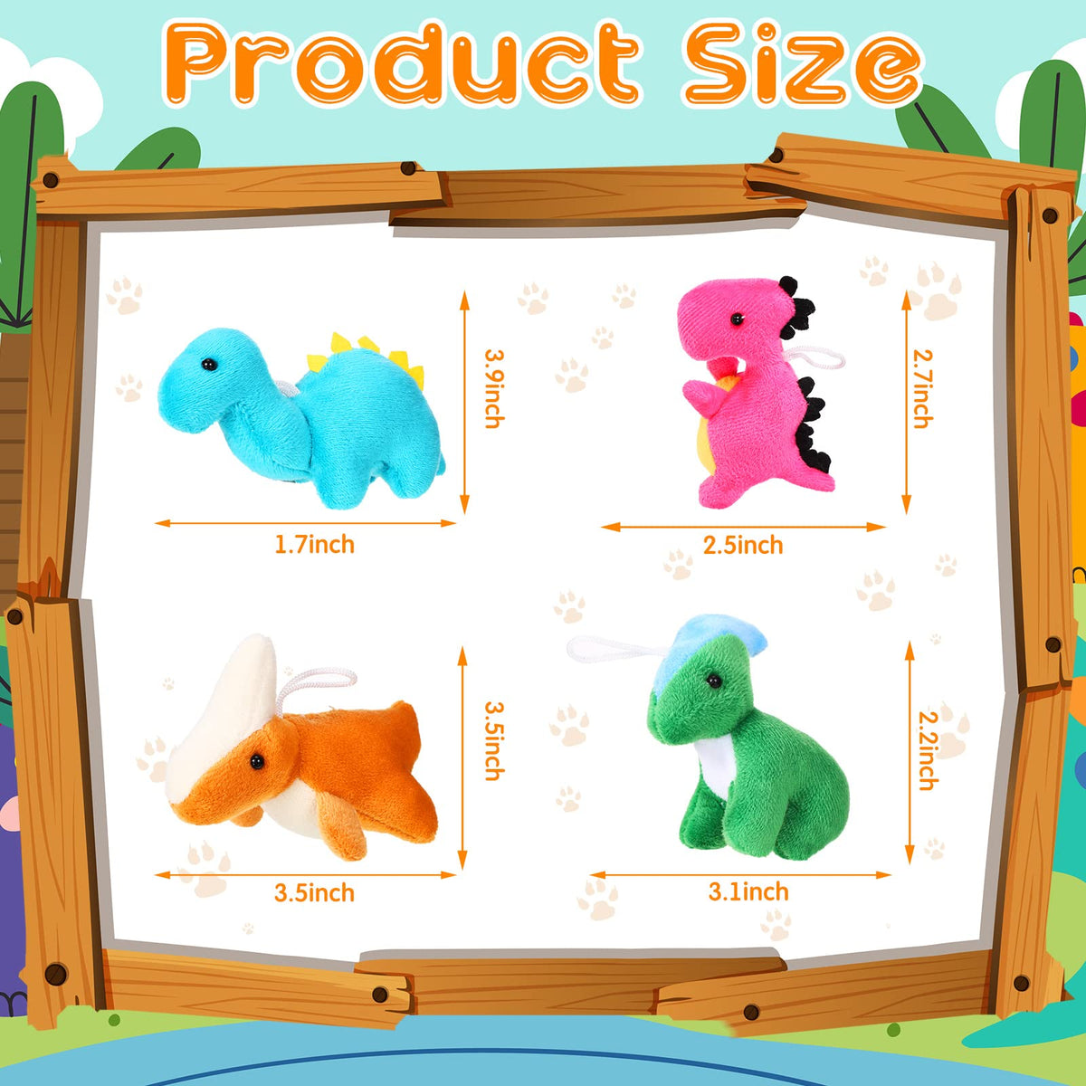 Aoriher brachiosaurus mini dinosaur plush suitable for storytelling and cuddly play.