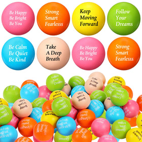 Aoriher colorful stress balls in office setting support mood and stress relief.
