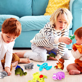 Aoriher dinosaur party favors pack perfect for Easter baskets and birthday decor.