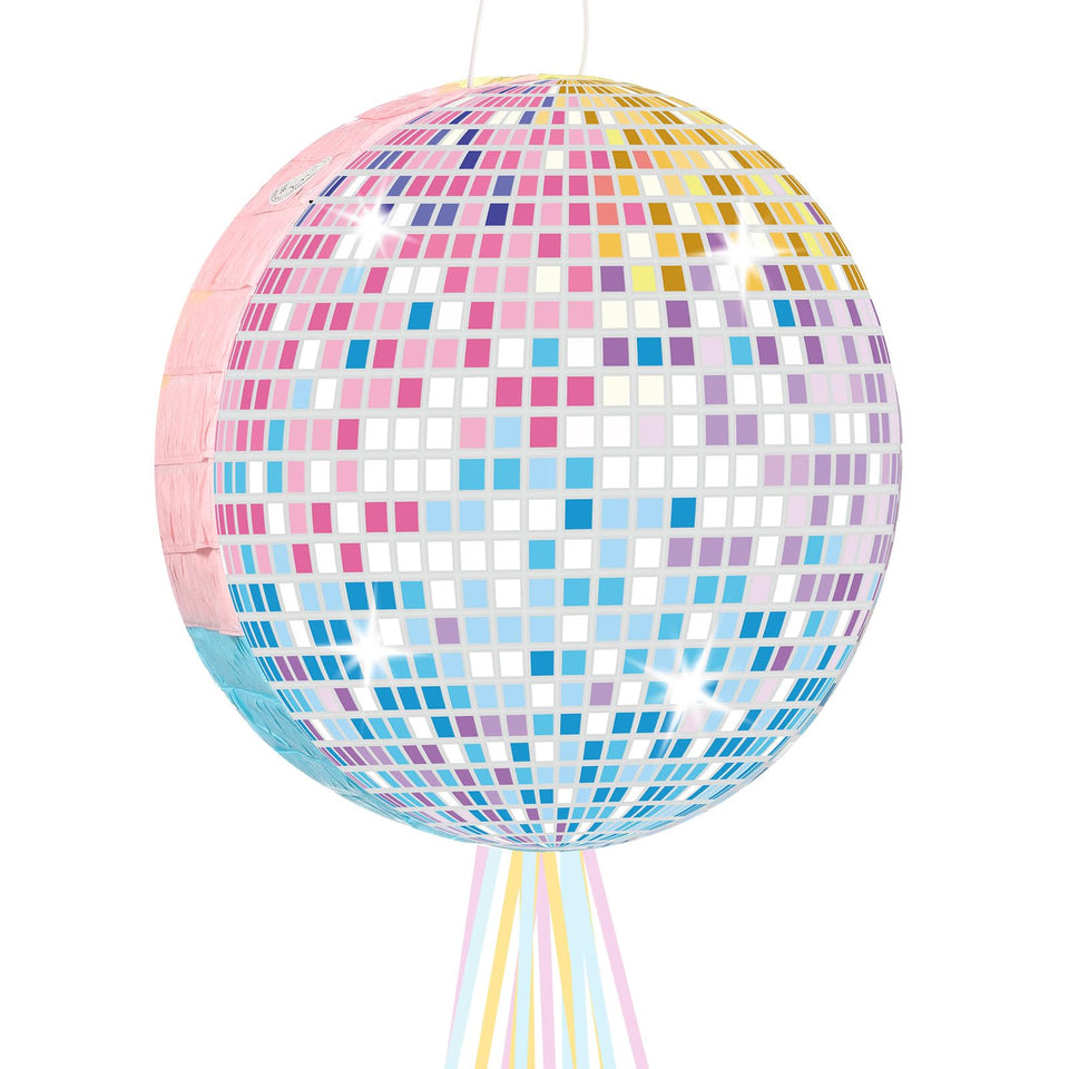 Aoriher disco ball pinata for vibrant singer party decor and entertainment.