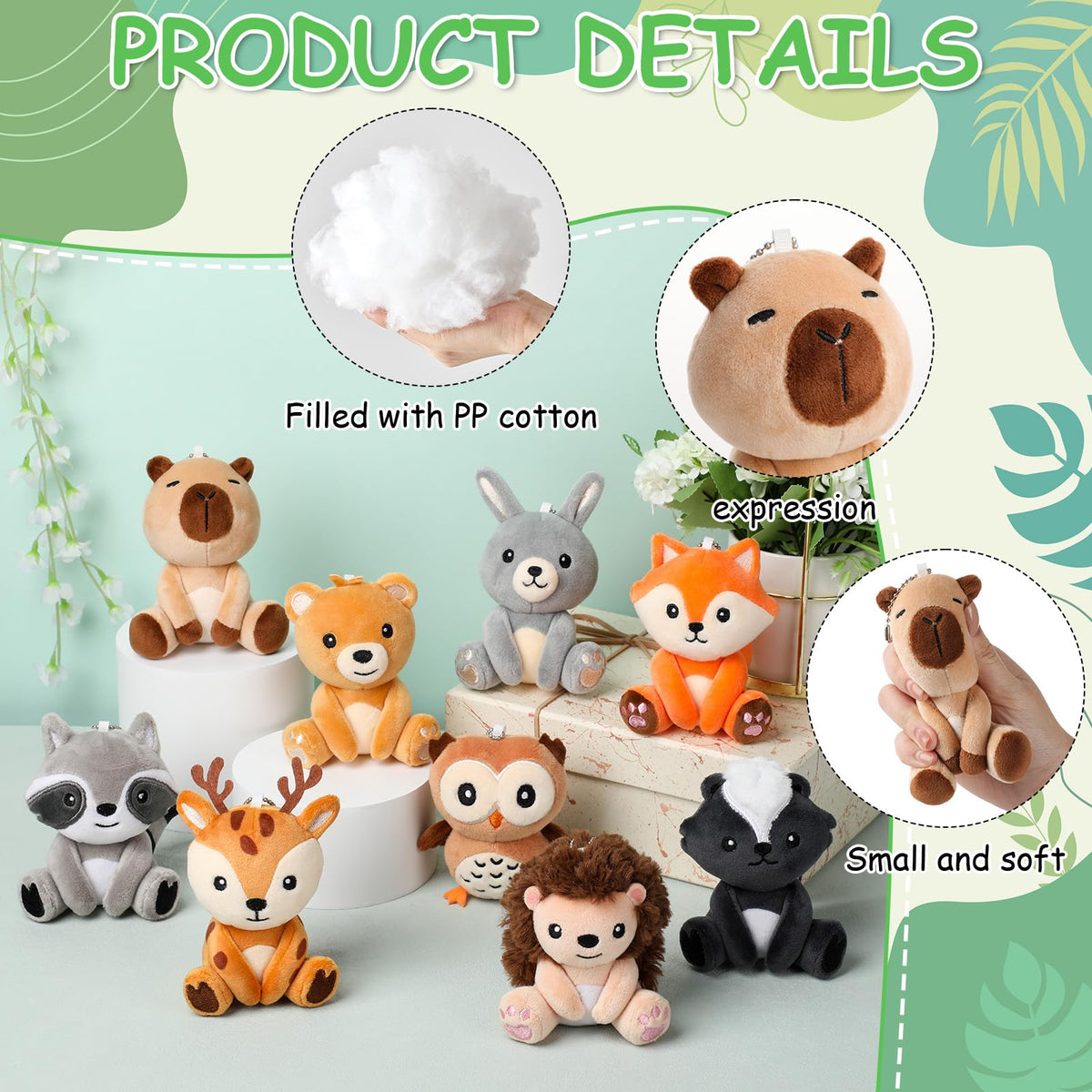 Aoriher forest plush owl – charming, expressive snuggler for bedtime.
