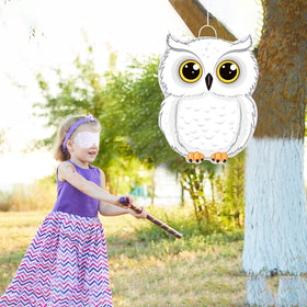 Aoriher pinata hanging setup, easy indoor or outdoor party decor.
