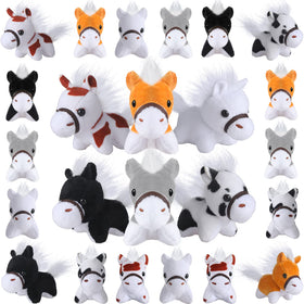 Aoriher horse stuffed animal mini keychain shows compact charm and practicality