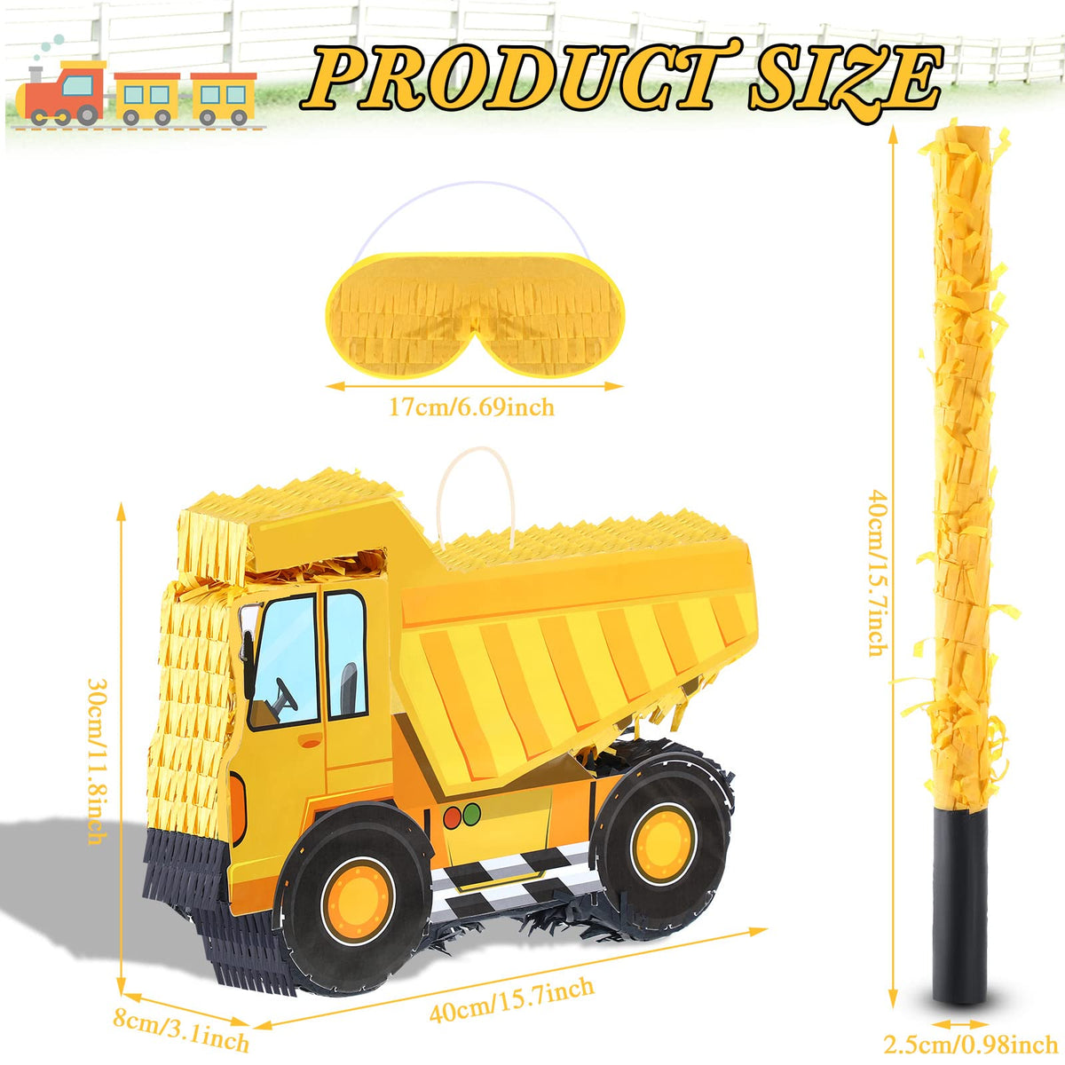 Aoriher pinata stick for safe, engaging game participation.