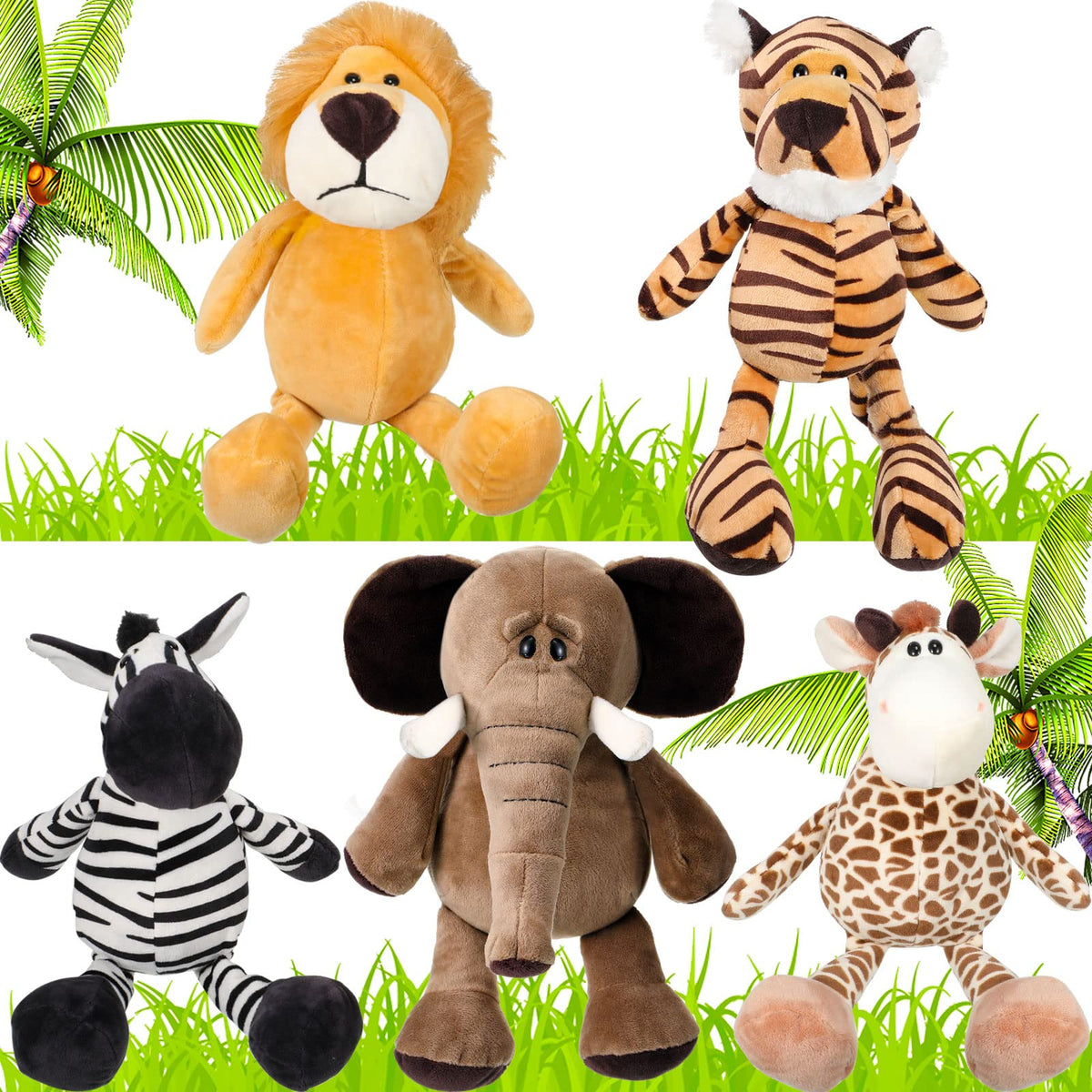 Aoriher safari lion plush, soft cuddle-friendly for bedtime play