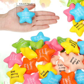 Aoriher star stress ball held in hand for focus and calm.