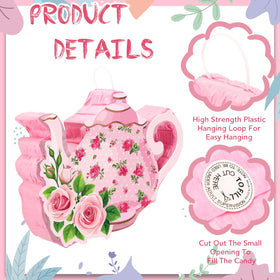 Aoriher tea party pinata blindfold included for playful party games.