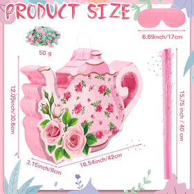 Aoriher tea party pinata floral pattern adds vibrant charm to celebrations.