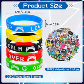 Aoriher video game stampers add color to party activities
