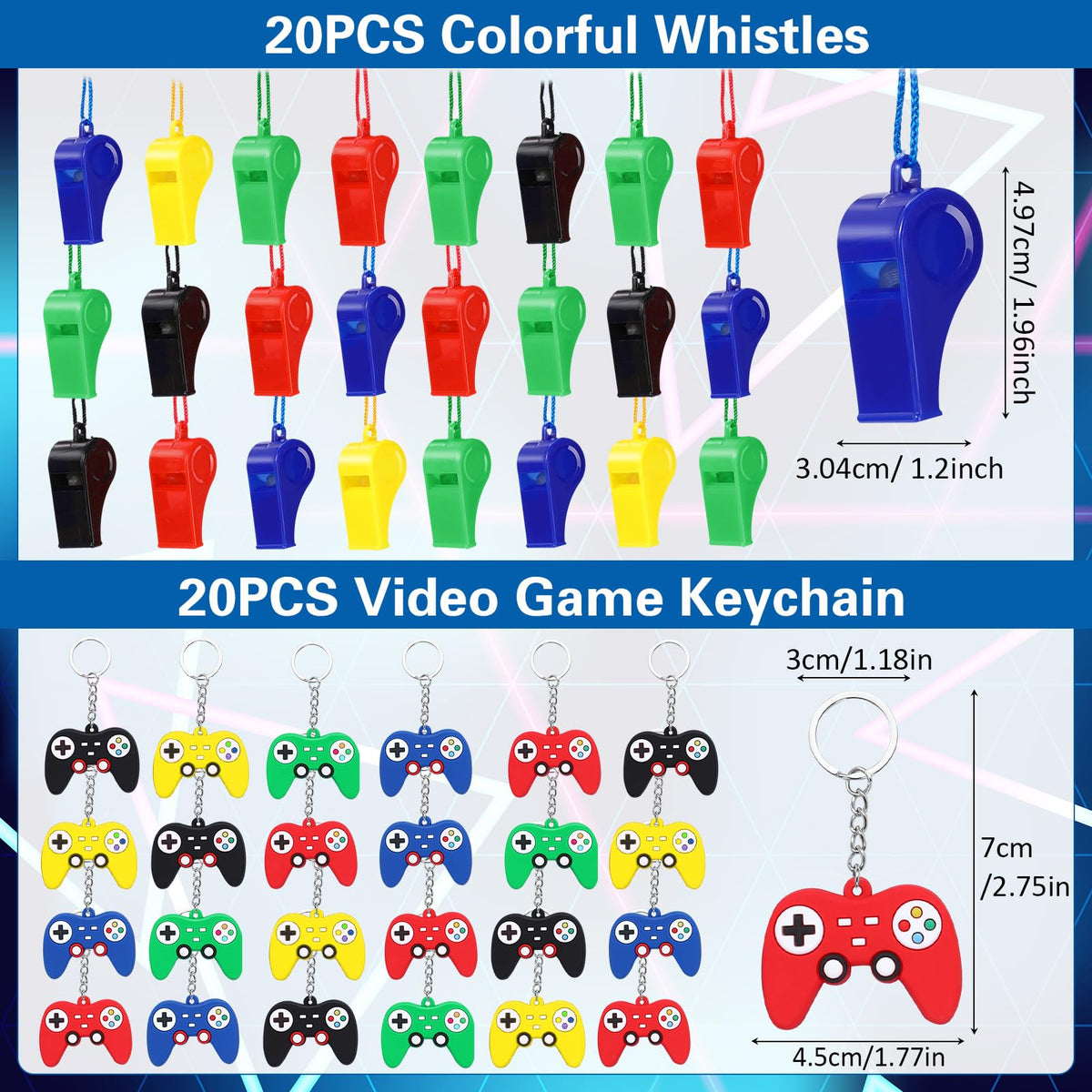Aoriher video game whistles for quick signaling during play