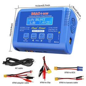 Aorika B6AC balance charger included-accessories provide everything you need.