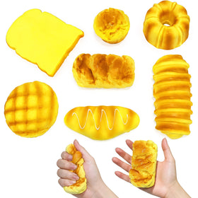 AEOSEAZTU bread squishy toast slice for tactile play and stress relief
