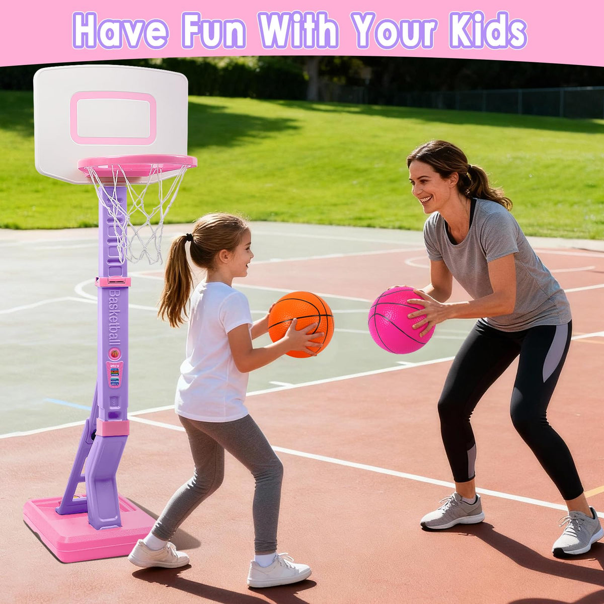 AOSPHYS backboard supports accurate shots for budding players.