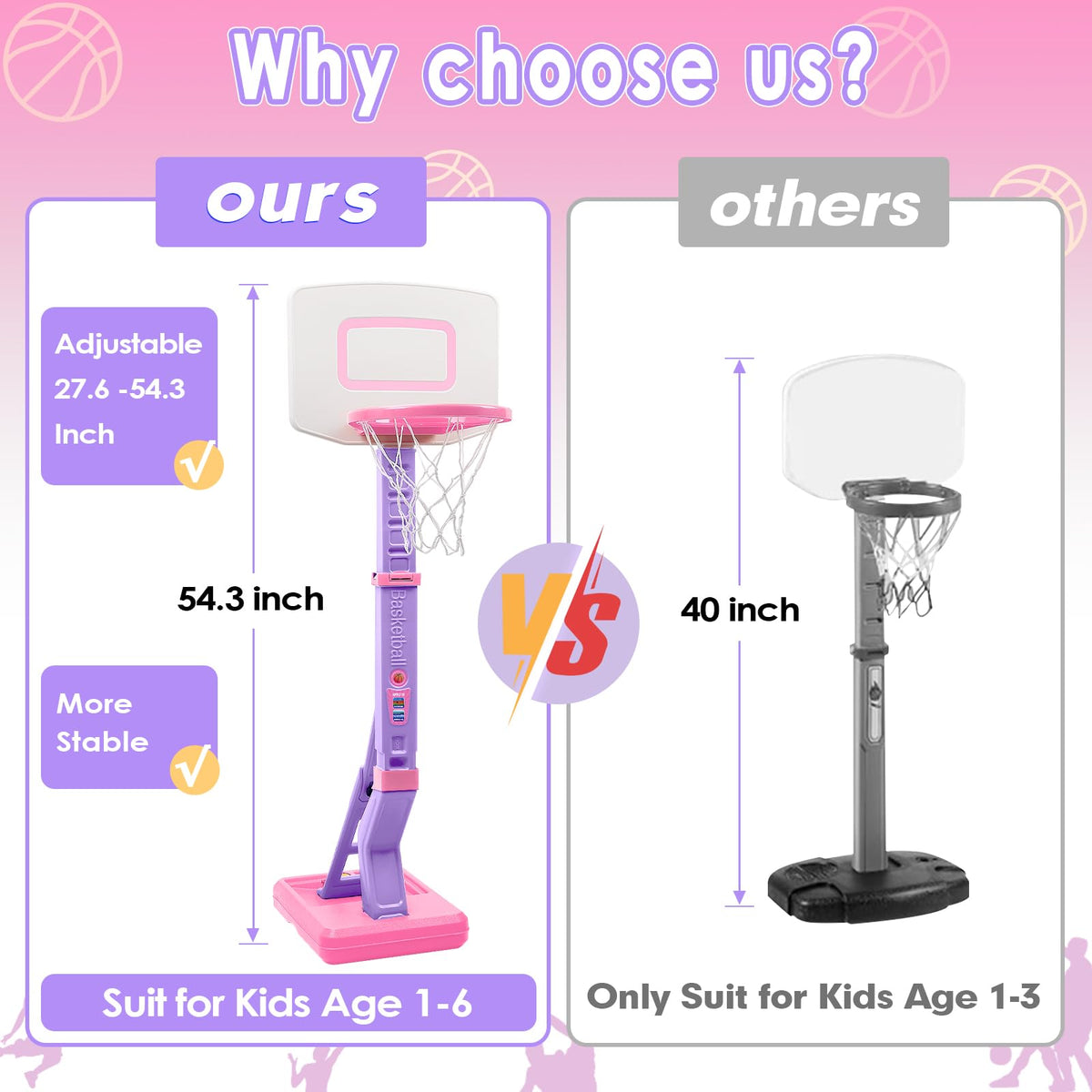 Includes a convenient pump to keep playtime moving smoothly.