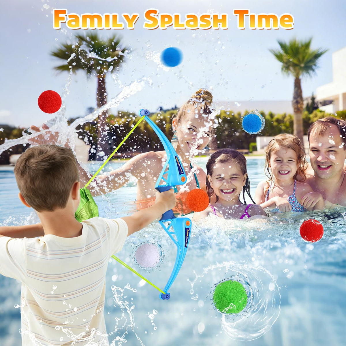 AOSPHYS water balloons absorb water quickly and dry fast.