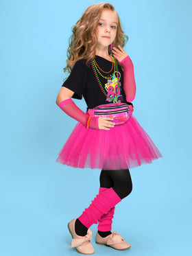 AOTHSO 1980s kids headband and glasses for retro charm