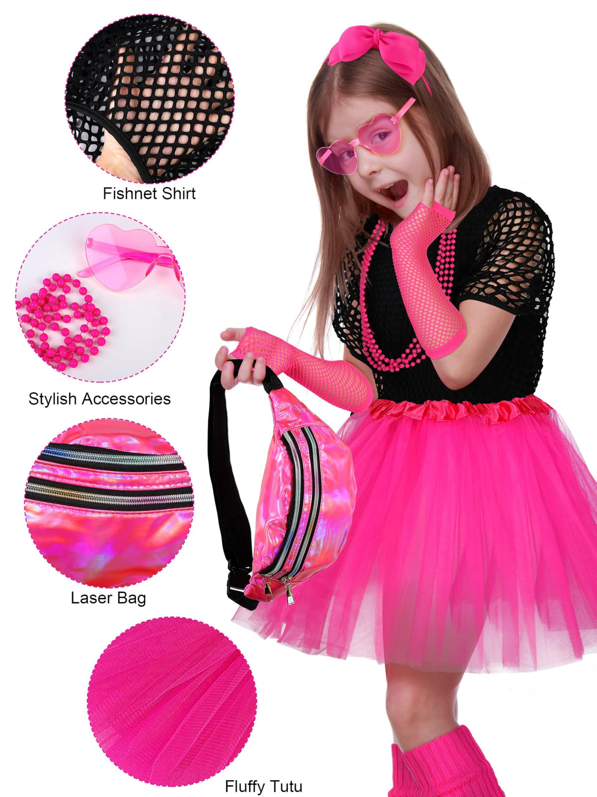 AOTHSO 80s fanny pack keeps essentials close at parties