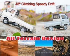 Apawband WPL D12 interior detail shows a realistic cabin and scale cues