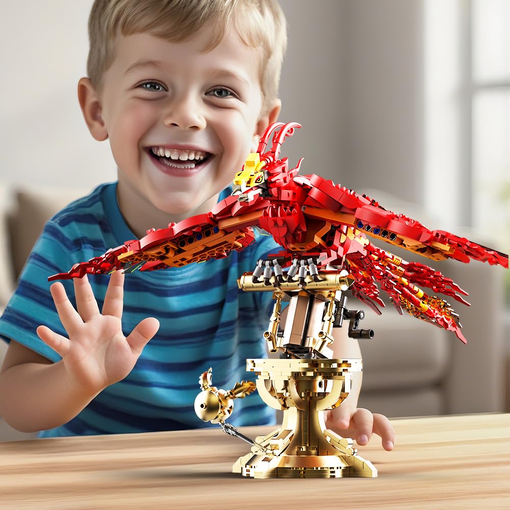 APAWR Phoenix movable head adds character to display scenes.