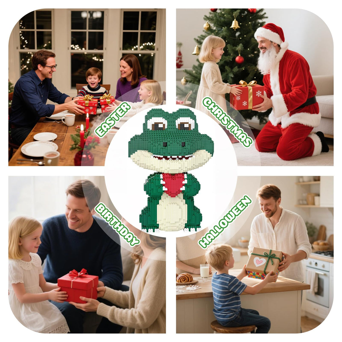 APENGBAOL 9,874-piece crocodile set offers a rewarding build experience.