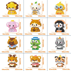 APENGBAOL birds mini blocks encourage imaginative zoo adventures and hands-on learning