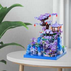 APENGBAOL Fairy Pavilion Courtyard highlights intricate builds for family time.