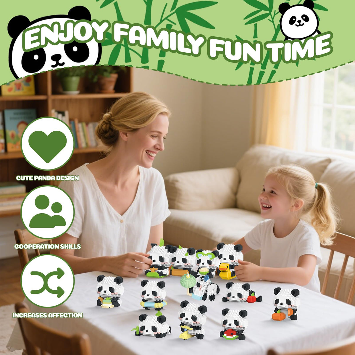 APENGBAOL imaginative panda enclosure play supports creative storytelling in playrooms.