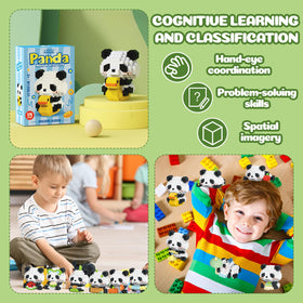 APENGBAOL kids party favors panda shows how toys spark group celebration.