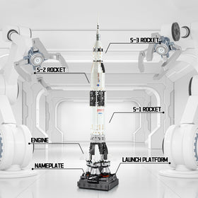 APENGBAOL lunar module detachable detail for hands-on play and exploration.