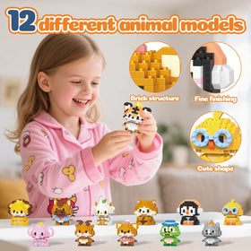 APENGBAOL micro mini blocks with 1,691 pieces support creative construction