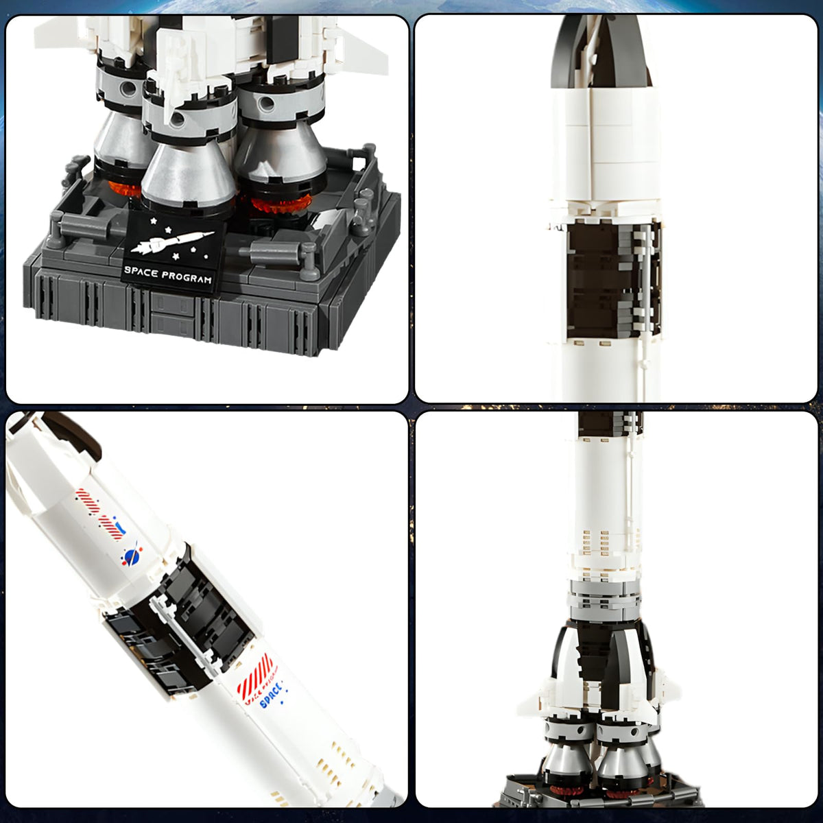 APENGBAOL stage separation detail enhances realism during assembly.