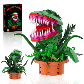 aphaio Audrey II building kit ready for display and imaginative play.