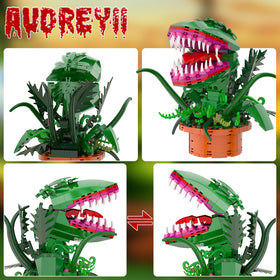 aphaio Audrey II open-mouth pose invites dramatic shelf display.