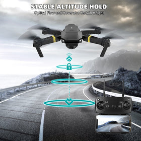 APHDTMF drone performs one-key take-off and landing for simple starts.