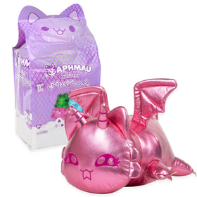 Close-up of Sparkling wings on the Aphmau MeeMeows Dragon Cat plush.