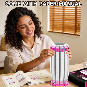 Aphpaio pink vase instruction manual with clear steps.