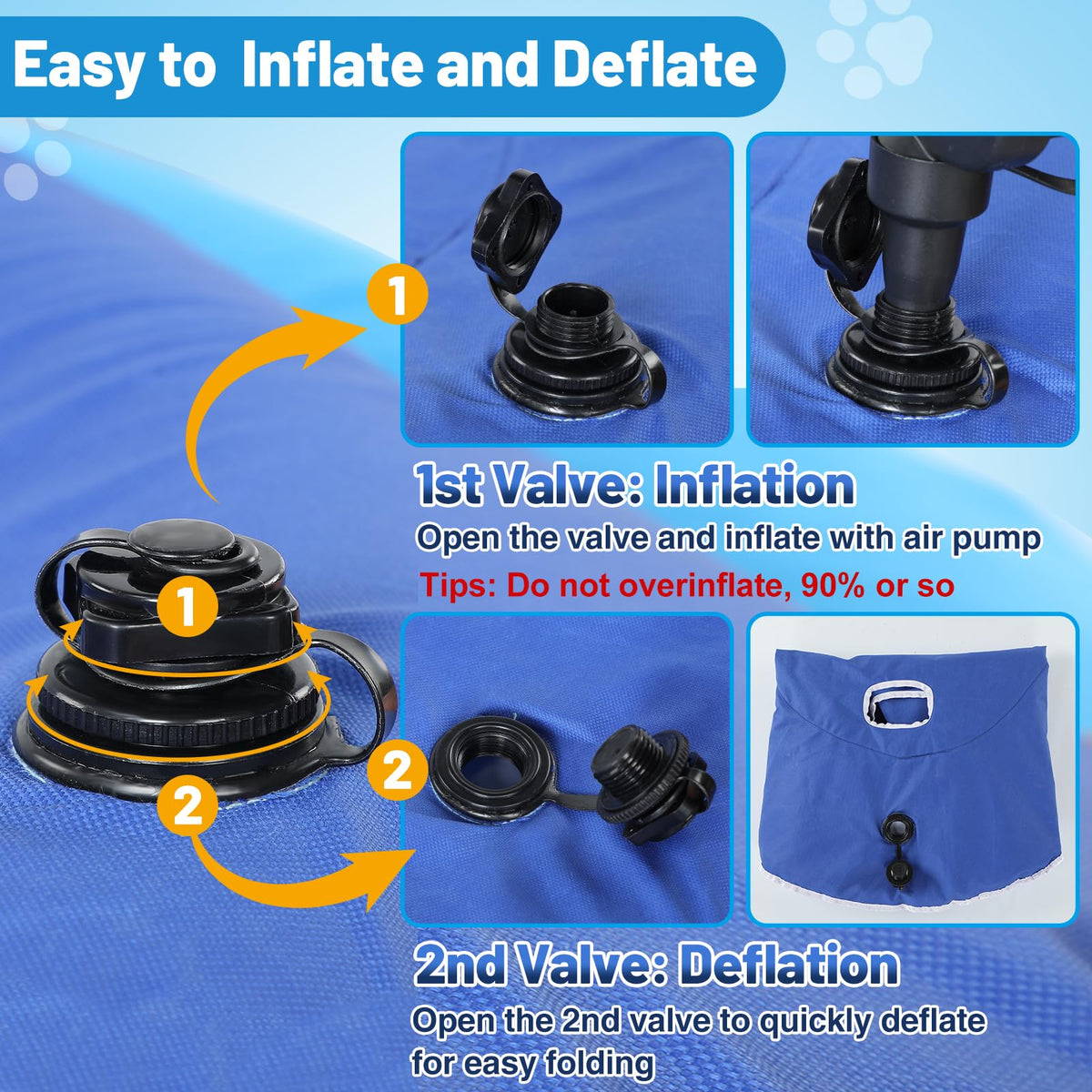 Apipi four-hole design channels water for balanced buoyancy on the surface.