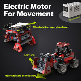 Apitor 240-piece set highlights variety for hands-on exploration.