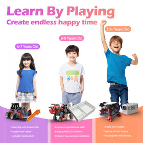 Apitor app-download for extra models enables continued learning beyond the box.