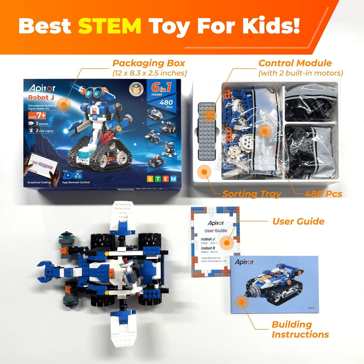 Apitor makes a thoughtful STEM gift for curious kids.