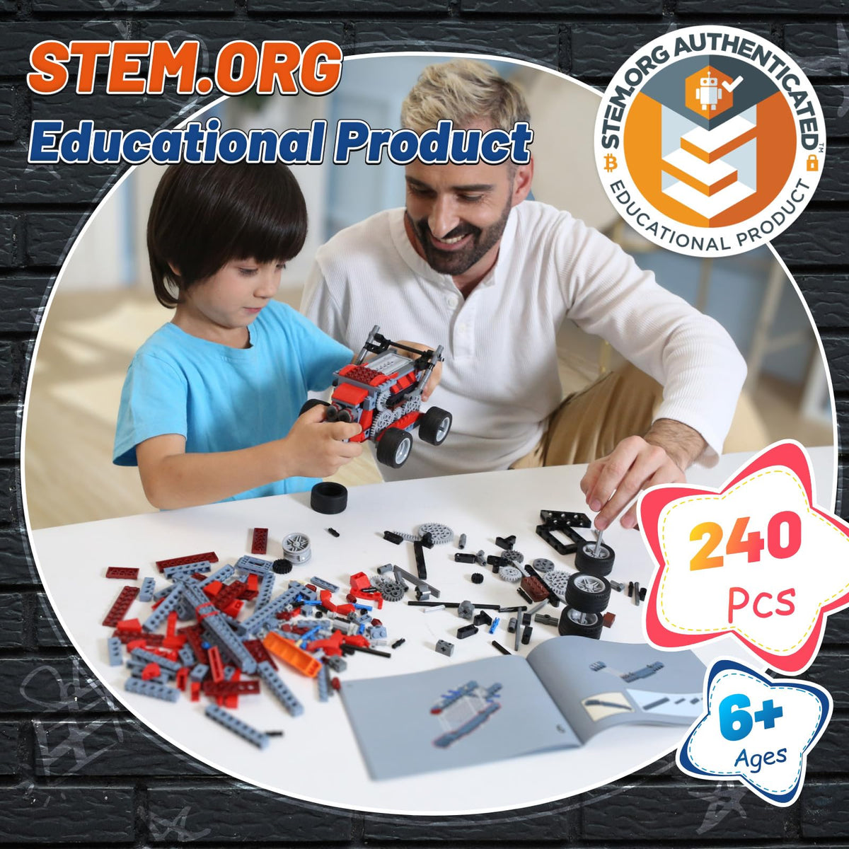 Apitor step-by-step instructions illustrate kid-friendly guidance for confident building.