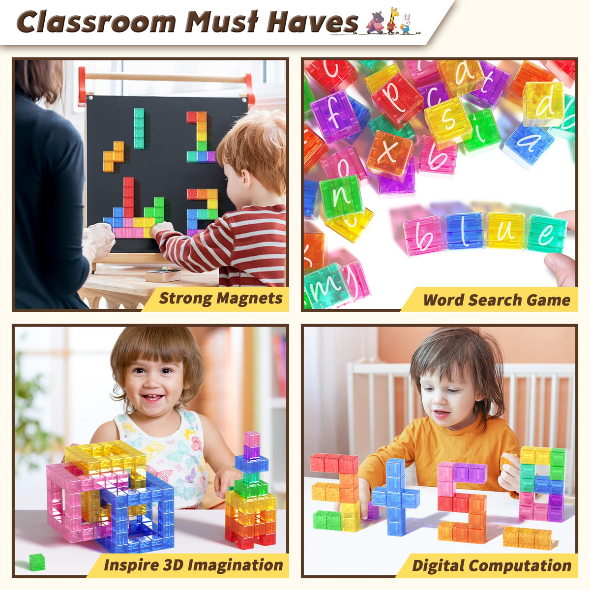 Apluses STEM-friendly blocks spark spatial thinking and architectural play