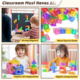 Apluses STEM-friendly blocks spark spatial thinking and architectural play