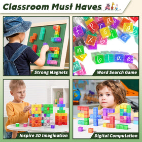 Apluses STEM toys for toddlers ages 3-5 promoting creativity and motor skills