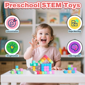 Apluses storage bag with blocks keeps play organized at home